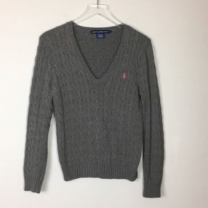 Ralph Lauren Sport Sweater Gray Size L